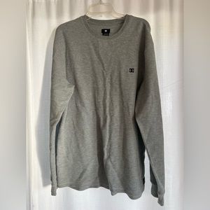 Men’s DC lightweight grey sweater XL